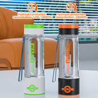 Bouteille d'eau hydrogénée Smart Portable Recharge générateur riche en hydrogène filtre tasse bouteille d'eau riche en hydrogène