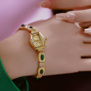 นาฬิกาข้อมือ BS Natural Black Gold Abalone Shell ดีไซน์สไตล์ฝรั่งเศสย้อนยุค ระดับไฮเอนด์ วินเทจ ตัวเรือนควอตซ์อัลลอยด์ ขนาด 32 มม. กันน้ำ - Product Image 2
