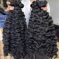 Lots de Cheveux Humains Bruts Vietnamiens en Gros, Cheveux Birmans Bouclés avec Cuticules Alignées, Cheveux Cambodgiens Ondulés Bouclés, Cheveux Indiens Ondulés Naturels