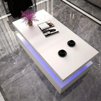 Ensemble moderne pour salon divertissement TV table basse buffet