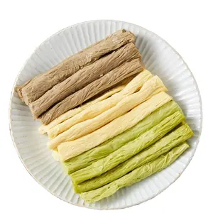 Bâton de haricots frais Fuzhu frais de haut niveau, Yuba coloré à base du premier cours de lait de soja