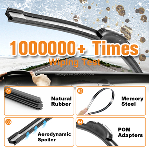 Spazzole Tergicristallo OEM all'Ingrosso, Parti Auto Universali, Lama Morbida in Gomma Naturale per Parabrezza - Product Image 3