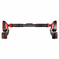 Barres de traction pour portillon, robustes, télescopiques, multi-positions, pour fitness à domicile, pour tractions longues et muscle-ups