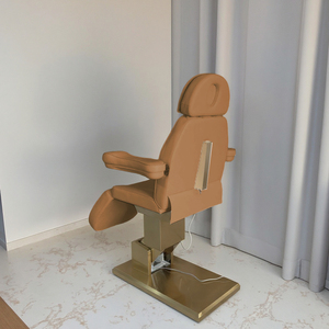 Lit de massage de luxe doré pour salle de sport et hôtel, <span class=keywords><strong>spa</strong></span> électrique avec éponge haute densité, mobilier de salon - Product Image 3