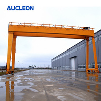 Grue portique à double poutre VFD de 75 tonnes à haute capacité pour structure en acier, fabrication européenne robuste