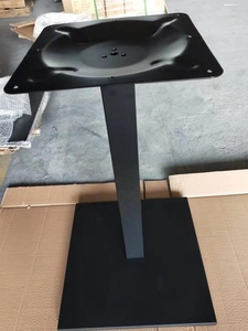 Nhà Máy Trực Tiếp Kinh Tế Đồ Nội Thất Sắt Bìa Cao Su Bàn Ăn Cơ Sở Bàn Cà Phê Cơ Sở - Product Image 5