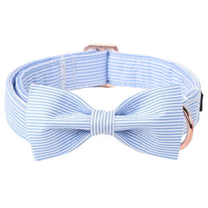 Collares Ajustables de Tela para Mascotas, <span class=keywords><strong>Collar</strong></span> de Seersucker para Perro, Duradero, Lindo y Cómodo con Hebilla de Metal - Product Image 2