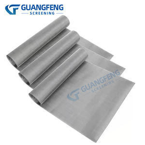 Guangfeng OEM 20 30 50 100 200 300 400 500 1000 Micron 304 316 316L Maille de fil d'acier inoxydable pour filtre à écran, écran vibrant - Product Image 1