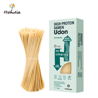 Nouilles instantanées végétaliennes Udon riches en protéines (22g), faibles en glucides (GI), saines, non frites, faibles en gras, en vrac