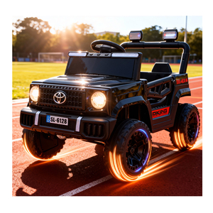 Auto Eléctrico Infantil de Entretenimiento con Dos Motores de 6V4Ah, Aprendizaje Temprano, Control de Balanceo, Manija, Control Remoto Telefónico, Dirección - Product Image 3