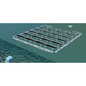 Tecnología de panel solar flotante Flotadores solares Sistema de panel solar flotante Paneles solares Proyecto de panel solar flotante de mar - Product Image 1