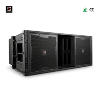 Haut-parleur Line Array passif de 12 pouces, double 3 voies, SPL 129dB 132dB 138dB, 48Hz-18KHz, en contreplaqué de bouleau de 18mm, pour concerts, tournées et location