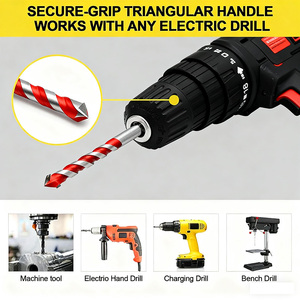 Đầu khoan kim cương cacbua vonfram, đầu khoan bê tông, kính, trong bộ mũi khoan và mũi khoan gỗ - Product Image 3