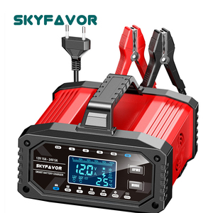 <span class=keywords><strong>Chargeur</strong></span> de <span class=keywords><strong>Batterie</strong></span> Tendance 12V 24V, <span class=keywords><strong>Chargeur</strong></span> Universel Automatique 15A pour Batteries au Plomb, LiFePO4, Moto et Voiture, Courant Réglable - Product Image 1
