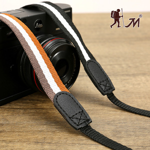 สายคล้องกล้องเจโนไนลอน 3.8 ซม. สายคล้องไหล่แบบวินเทจสำหรับกล้องมิเรอร์เลส DSLR - Product Image 1