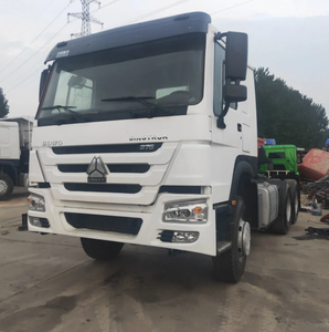 Cabezal de Tractor Sinotruk HOWO 371 usado, bajo kilometraje, 10.000 <span class=keywords><strong>km</strong></span>, Euro 2, bien cuidado - Product Image 3