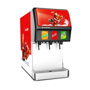 Distributeur automatique de boissons carbonées, tout-en-un, Machine commerciale de haute qualité, 3 vannes, pour magasin de boissons froides, ml