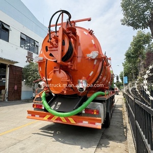 Camión de succión de lodos y aguas residuales con bomba de vacío a presión de 8000-25000 litros, superventas, fabricado en China - Product Image 6