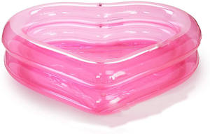 <span class=keywords><strong>Piscine</strong></span> d'eau gonflable en forme de cœur <span class=keywords><strong>pour</strong></span> couples, demande en mariage, saint-valentin, anniversaires - Product Image 3