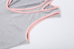 Conjunto de Shorts para Mujer, Top Corto con Cuello en <span class=keywords><strong>U</strong></span>, Conjunto de Dos Piezas Sexy - Product Image 4