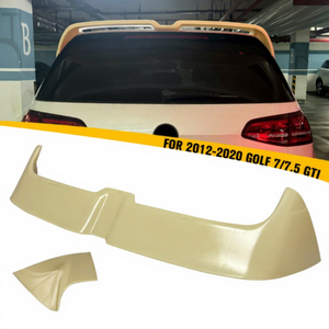 Aileron de toit arrière Haosheng, aspect fibre de carbone ABS, style OT, aileron de capot arrière pour VW <span class=keywords><strong>Golf</strong></span> <span class=keywords><strong>7</strong></span>/<span class=keywords><strong>7</strong></span>.5/<span class=keywords><strong>GTI</strong></span> 2012-2020 - Product Image 1
