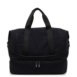 Bolsa de Viaje de Lona Personalizada con Logotipo, Multicolor, Clásica, Minimalista, de Gran Capacidad, Multifuncional, Informal, para Fitness, Viajes Cortos, de Lujo - Product Image 2
