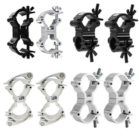 Pince de fixation pour treillis d'éclairage de scène, compatible 28-41mm et 45-55mm, pour éclairage DJ PAR, matériel d'installation pour théâtre et événements
