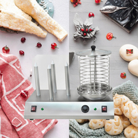 GUA Jieyi Nouvelle Machine Électrique à Hot-dogs et Saucisses Haute Productivité avec Chauffe-Pains et Cuiseur Vapeur 220V – Meilleure Vente