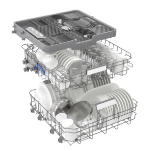 <span class=keywords><strong>Lave</strong></span>-<span class=keywords><strong>vaisselle</strong></span> <span class=keywords><strong>semi</strong></span>-encastrable EU 60 cm avec ventilateur de séchage pour la maison, capacité 12 couverts - Product Image 6