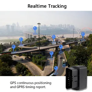 ติดตั้งง่าย LK730 OBD GPS Tracker สำหรับรถยนต์ GPS พิกัดตำแหน่ง Locator GPRS OBD GPS Tracker ฟังก์ชั่นการวินิจฉัย