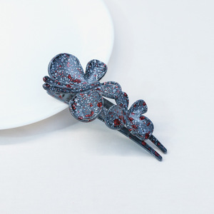 Vente en gros <span class=keywords><strong>de</strong></span> pinces à cheveux papillon Sweet Pollock Fashion, pinces à cheveux en PC <span class=keywords><strong>de</strong></span> haute qualité coréenne, accessoires pour cheveux pour femmes, Saint-Valentin - Product Image 3