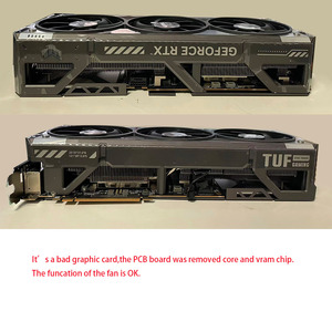 Pour carte graphique ASUS TUF RTX5090 GAMING : ventilateur de refroidissement du dissipateur thermique ou une carte PCB défectueuse - Product Image 3