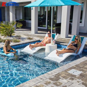 <span class=keywords><strong>Chaise</strong></span> longue de plage extérieure, <span class=keywords><strong>chaise</strong></span> longue en <span class=keywords><strong>plastique</strong></span> pour <span class=keywords><strong>piscine</strong></span> et hôtel, utilisable dans l'eau - Product Image 6