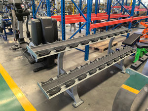 Support d'haltères à <span class=keywords><strong>deux</strong></span> niveaux, durable et stable, sans entretien, prix de gros pour centres de fitness et studios de cross-training - Product Image 6