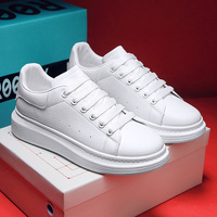 Chaussures de marche décontractées durables à lacets Mode Tendance Sport Sneakers Unisexe Couple Respirant Jeunes Sneakers