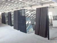 Large Factories 1mm to 6mm Decorative Silver Sheet Glass Mirror Aluminum Float Glass Mirror Copper Free Mirror