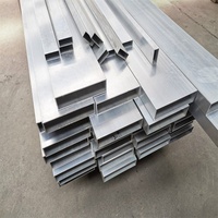 Tubes en aluminium extrudés creux carrés et rectangulaires personnalisés 6061 et 6063, polis pour une utilisation dans les tentes industrielles