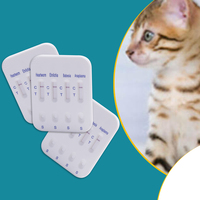 Kit de test rapide des anticorps du virus de la péritonite infectieuse féline Lifecosm RC-CF17 pour chats de compagnie, certifié ISO13485, garantie de 2 ans