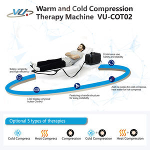 Produk Kesehatan Alat Pijat Kaki Elektrik Mesin Pijat Kompresi Udara dengan Terapi Panas dan Dingin untuk Sirkulasi dan Relaksasi - Product Image 4