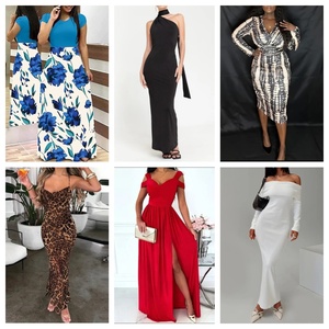 Vente directe usine – Robe longue d'été en mousseline imprimée numériquement, grande taille, décontractée pour femme - Product Image 3