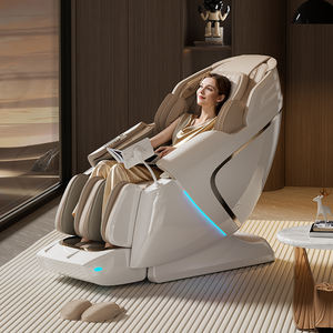 Lujo moderno ocio estilo cero gravedad calefacción cuero masajeador de pies portátil plegable <span class=keywords><strong>Shiatsu</strong></span> cuerpo pierna masaje silla - Product Image 2