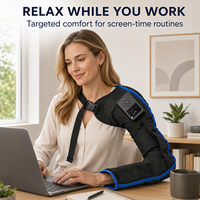 Appareil de compression séquentielle pour bras, masseur à compression d'air pour bras, amélioration de la circulation sanguine, soulagement de la douleur, manchon portable pour bras entier