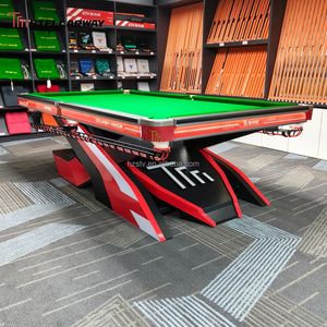 Table de billard rouge STELLARWAY 7 pieds 8 pieds 9 pieds <span class=keywords><strong>Caoutchouc</strong></span> haute élasticité J-Hong Classe A Plaque de pierre bleue de précision 4,5 cm pour club/bar - Product Image 2