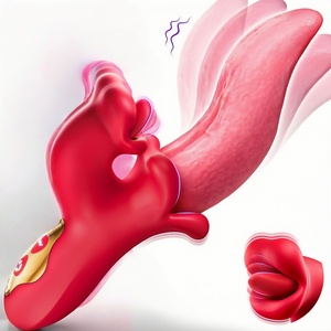 LetRock Xxx New G Spot Clit Stimulator C.h.a.n.e.l Adult Swinging Tongue Sex Toy Dildo <b>Vibrator</b> for Women - Product Image 6