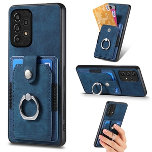 Funda trasera elástica para tarjeta de crédito para <span class=keywords><strong>Samsung</strong></span> <span class=keywords><strong>Galaxy</strong></span> A12 <span class=keywords><strong>A52</strong></span> A15 A53, para Moto <span class=keywords><strong>G</strong></span> 5G 2024, funda para teléfono con soporte de anillo tipo billetera - Product Image 6