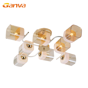 Lampe pendentif moderne en verre transparent, art d'intérieur, minimaliste européen, couleur or ou blanc, bon marché, - Product Image 5
