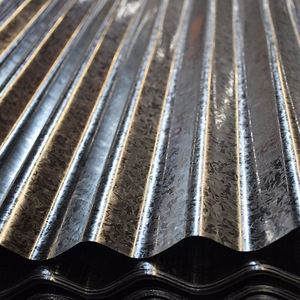 Tôle de <span class=keywords><strong>toiture</strong></span> en métal galvanisé corrugué à haute durabilité, revêtement en <span class=keywords><strong>zinc</strong></span>, pour usage industriel et commercial - Product Image 2