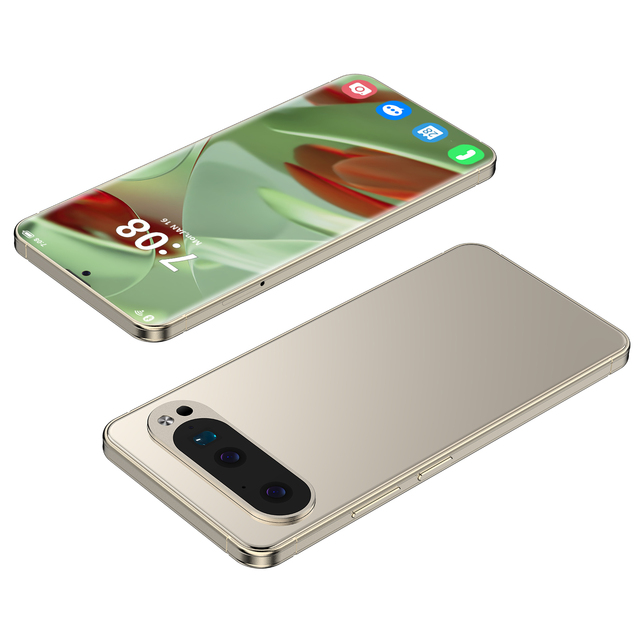 Wholesale 9pro XL 16 + 1TB High-Quality 5G Android 7.3inch Global Unlocked Smartphone 108MP Rear Camera 2K Screen Resolution LTE