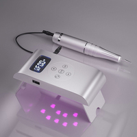 Perceuse à ongles Rechargeable 3 en 1, usine, nouvelle perceuse pour ongles Uv lampe à ongles logo personnalisé