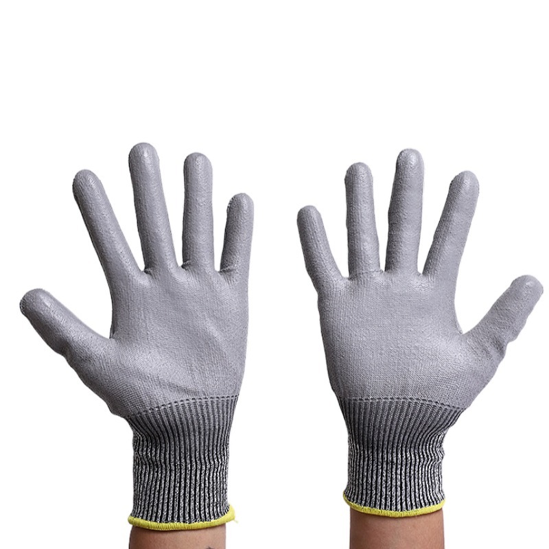 PU Coated Level 5 Safety Gloves
